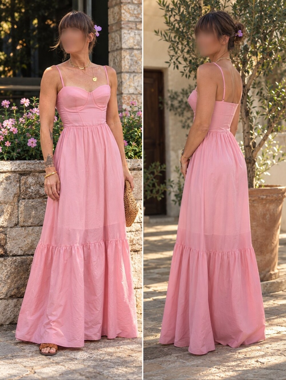 Summer Dress Maxi Dress(Like Reformation)